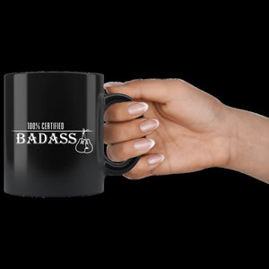 Certified Badass (mug)
