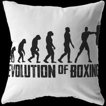 Load image into Gallery viewer, Evolution of Boxing (pillow)