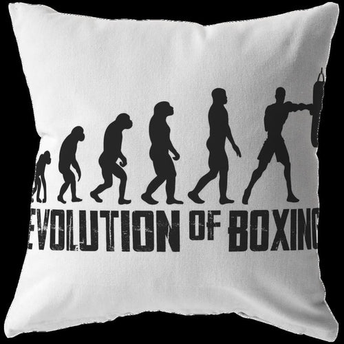 Evolution of Boxing (pillow)