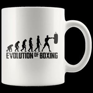 Evolution of Boxing (lite mug)