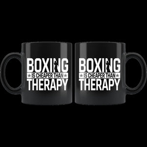 Boxing is Therapy (mug)