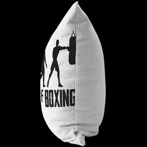 Evolution of Boxing (pillow)