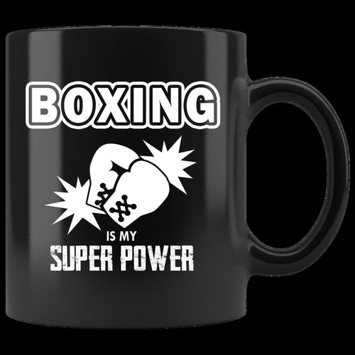 Boxing is my Super Power (mug)