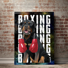 Load image into Gallery viewer, Boxing Rottweiller