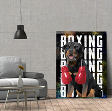 Load image into Gallery viewer, Boxing Rottweiller