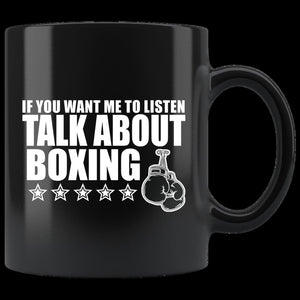 Talk About Boxing (Mug)
