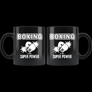 Boxing is my Super Power (mug)