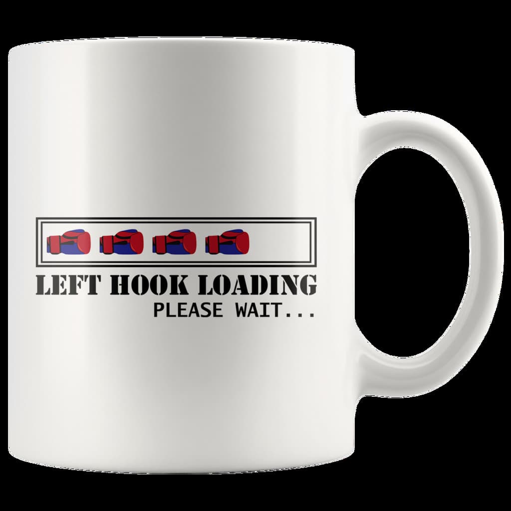 Left Hook Loading (lite mug)