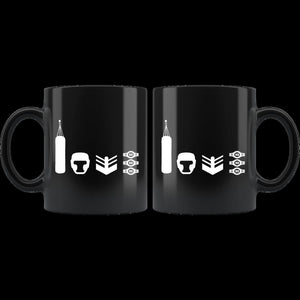 Boxing is LOVE (mug)